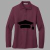 Women's Silk Touch Long Sleeve Polo Thumbnail