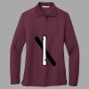 Women's Silk Touch Long Sleeve Polo Thumbnail